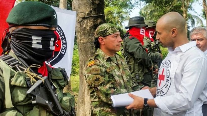 Colombia ELN rebels release soldier ahead of peace talks
